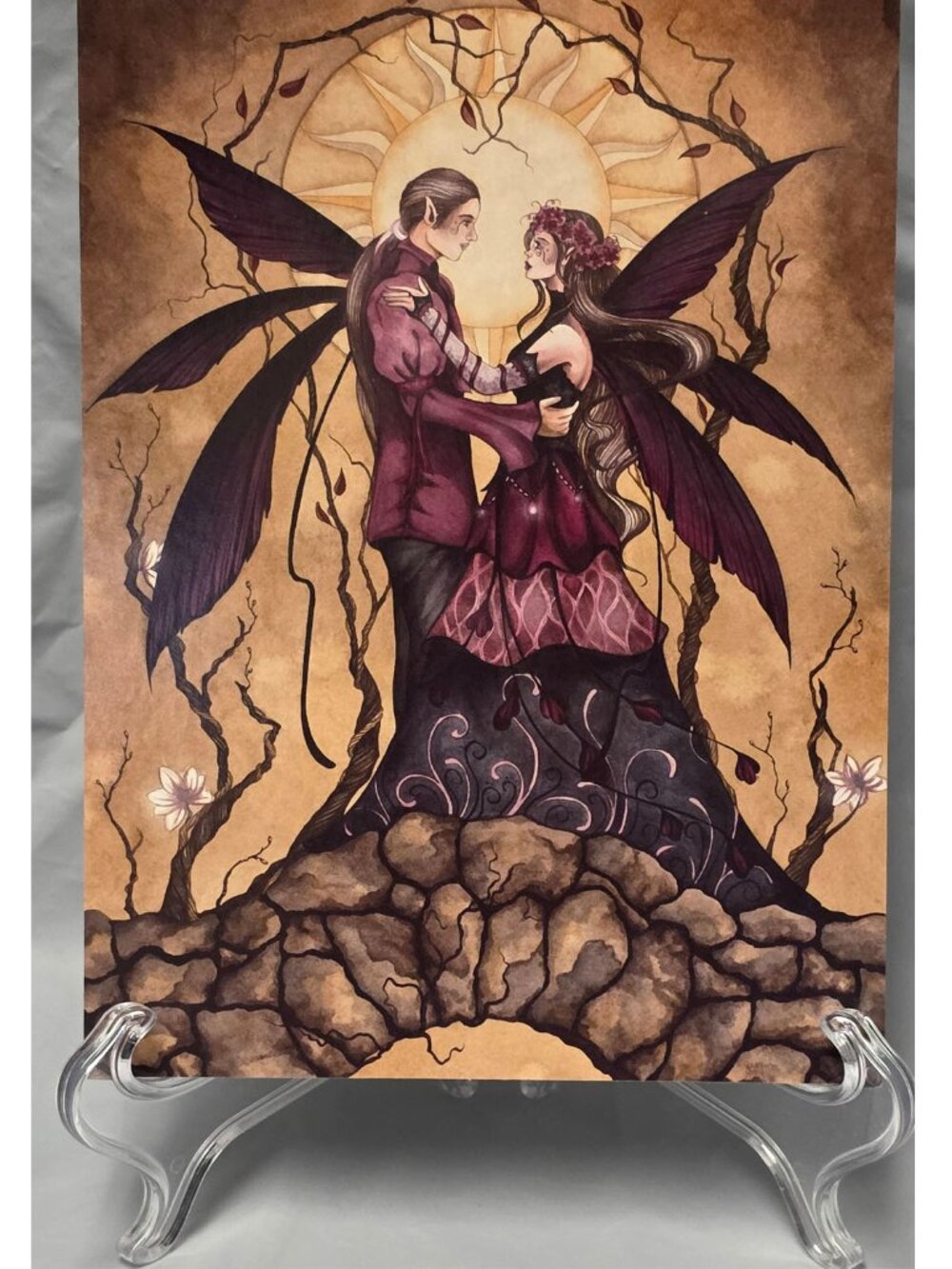 Jessica Galbreth LOVE SPRINGS ETERNAL Enchanted Art 5X7 Mini Print EAP3857 NEW